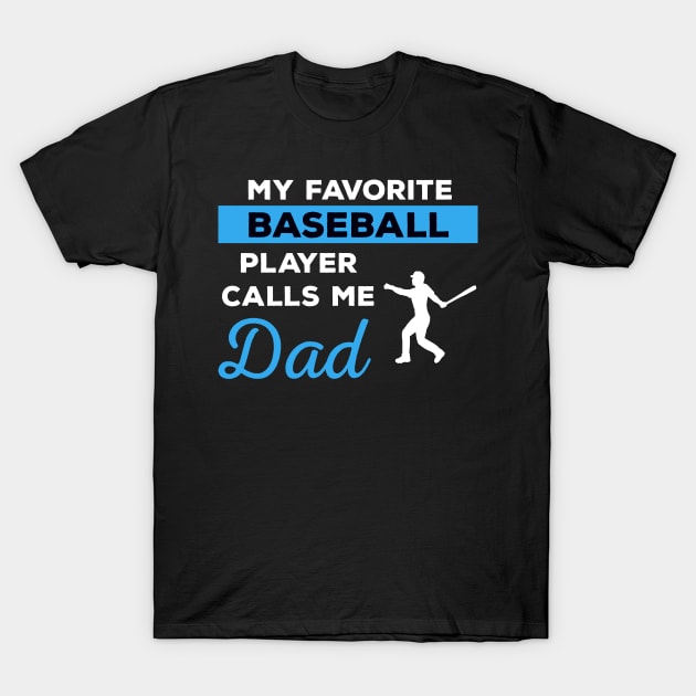 Baseball Dad T-Shirt by mikevdv2001